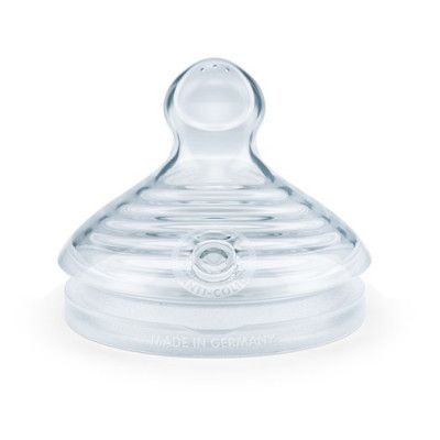 NUK dinapp Nature Sense silikon 2-pack, stl S (0-6 mån)