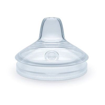NUK drickpip for Nature silikon 2-pack, stl 6 mån +
