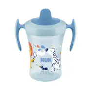 NUK drickpipsflaska Evolution Trainer Cup 230 ml, blå