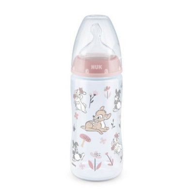 NUK nappflaska First Choice, temperature 300ml, bambi