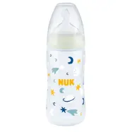 NUK nappflaska First Choice temperature 300ml, night