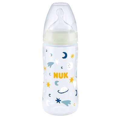 NUK nappflaska First Choice temperature 300ml, night