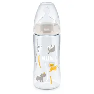 NUK nappflaska First Choice, temperature 300ml, safari
