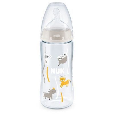 NUK nappflaska First Choice, temperature 300ml, safari