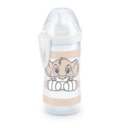 NUK drickpipsmugg Kiddy Cup 300 ml, lion king