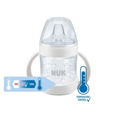 NUK drickpipsflaska Nature Sense Learner Cup 150 ml, vit