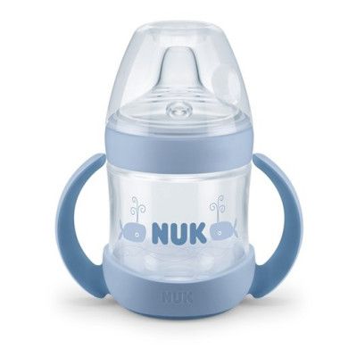 NUK drickpipsflaska Nature Sense pp/silikon 150 ml, blå