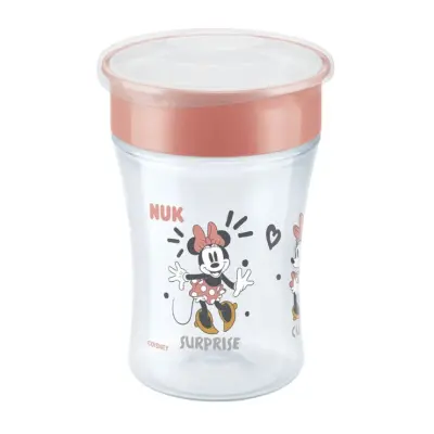 NUK Evolution Magic Cup 230 ml, Mimmi Pigg röd
