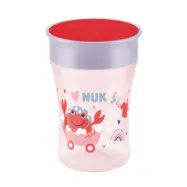 NUK Evolution Magic Cup 230 ml, röd