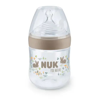 NUK for Nature nappflaska 150 ml, beige