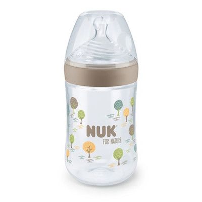 NUK for Nature nappflaska 260 ml, beige