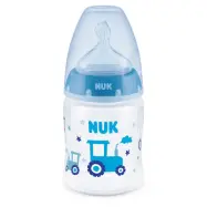 NUK nappflaska First Choice+ Bottle 150 ml, blå