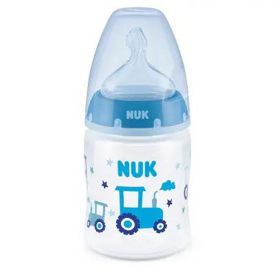 NUK nappflaska First Choice+ Bottle 150 ml, blå