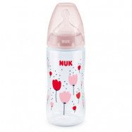 NUK nappflaska First Choice+ Bottle 300 ml, rosa