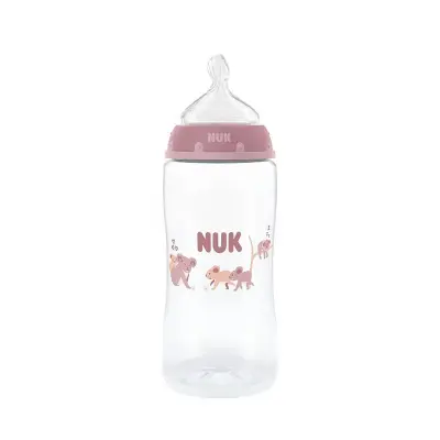 NUK nappflaska First Choice temperature control 300 ml, koal