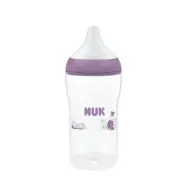 NUK nappflaska Perfect Match 260 ml, flodhäst