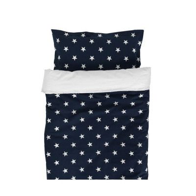 NG Baby, Påslakan Juniorsäng Star Marin