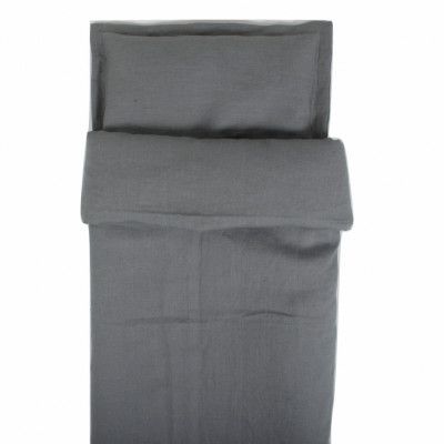 NG Baby Påslakan Spjälsäng Petrol Grey