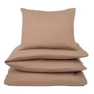 NG Baby påslakanset muslin brown, vagn/vagga