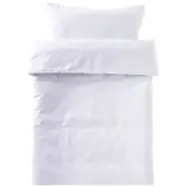 NG Baby påslakanset vagn/vagga, pure vit rand, Pure vit rand