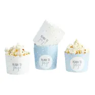 Snacksboxar Ready to Pop Blå - 10-pack