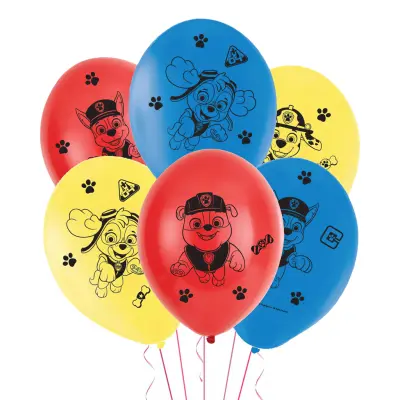 Ballonger Paw Patrol - 6-pack
