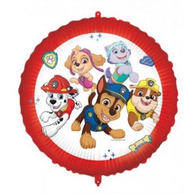Heliumballong med snöre och vikt - Paw Patrol
