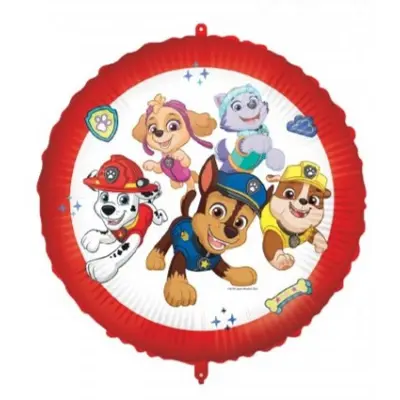 Heliumballong med snöre och vikt - Paw Patrol