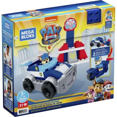 Mega Bloks Paw Patrol Chases Police Cruiser