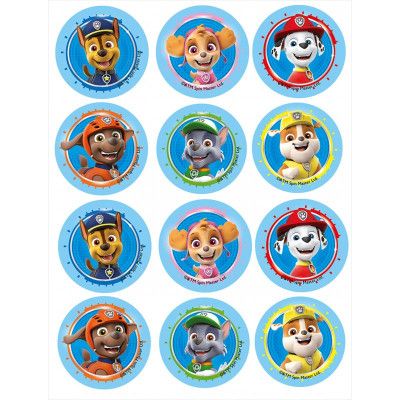 Muffinsbilder Paw Patrol 12-pack