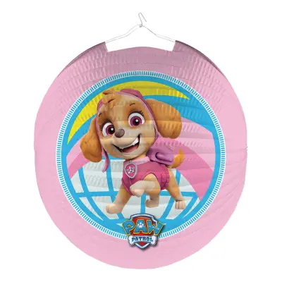Papperslykta Pink Paw Patrol