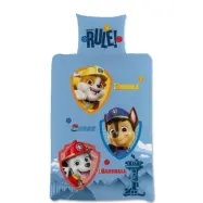 Paw Patrol Bäddset Junior Blått 120x160cm