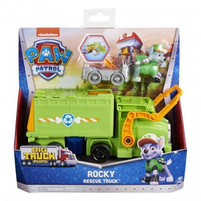 Paw Patrol Big Truck Pups Rocky Rescue Truck