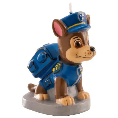 Paw Patrol Chase Tårtljus
