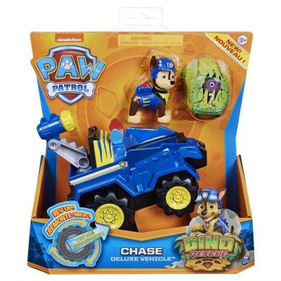 Paw Patrol Dino Rescue Deluxe Fordon Chase