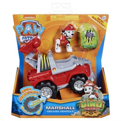 Paw Patrol Dino Rescue Deluxe Fordon Marshall