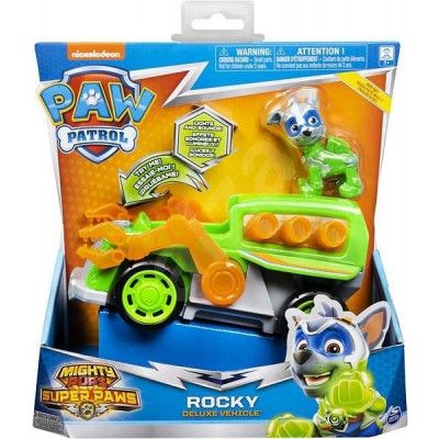 Paw Patrol Figur fordon Deluxe ROCKY