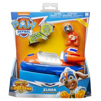 Paw Patrol Figur med fordon Deluxe Zuma