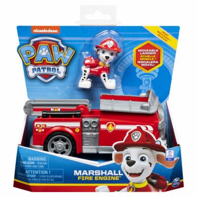 Paw Patrol Figur med fordon Marshall