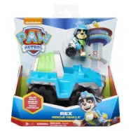 Paw Patrol Figur med fordon Rex - Paw Patrol -  Leksaksaffären