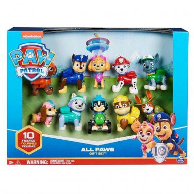 Paw Patrol Figurpaket 10-pack