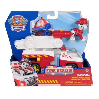 Paw Patrol Fire Rescue Fordon Marshall - Paw Patrol -  Leksaksaffären