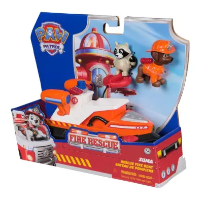 Paw Patrol Fire Rescue Fordon Zuma - Paw Patrol -  Leksaksaffären