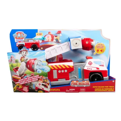 Paw Patrol Fire Rescue Rapid Reload Firetruck - Paw Patrol -  Leksaksaffären