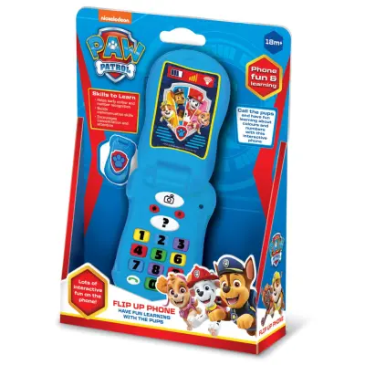 Paw Patrol Flip Up Phone SE/DK/FI/NO - Paw Patrol -  Leksaksaffären