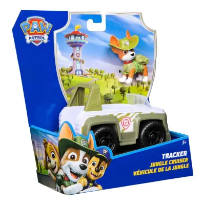 Paw Patrol Fordon med figur 2.0 Tracker - Paw Patrol -  Leksaksaffären