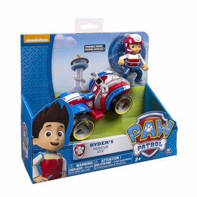 Paw Patrol Fordon med figur Ryder