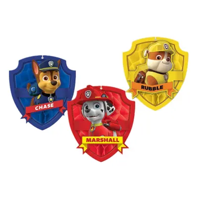 Paw Patrol Hängande Dekoration - 3-pack