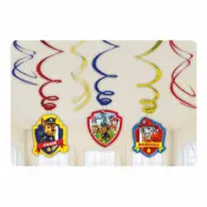 Paw Patrol Hängande Swirls - 6-pack