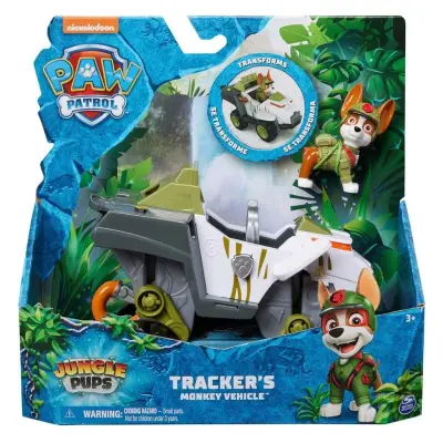 Paw Patrol Jungle Pups Fordon Tracker - Paw Patrol -  Leksaksaffären